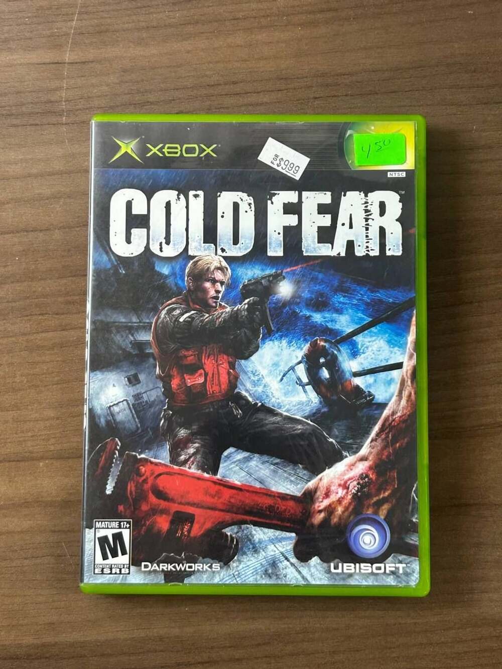 Cold Fear Original Xbox 2005 Ubisoft CIB Disc Case Manual NTSC-U/C